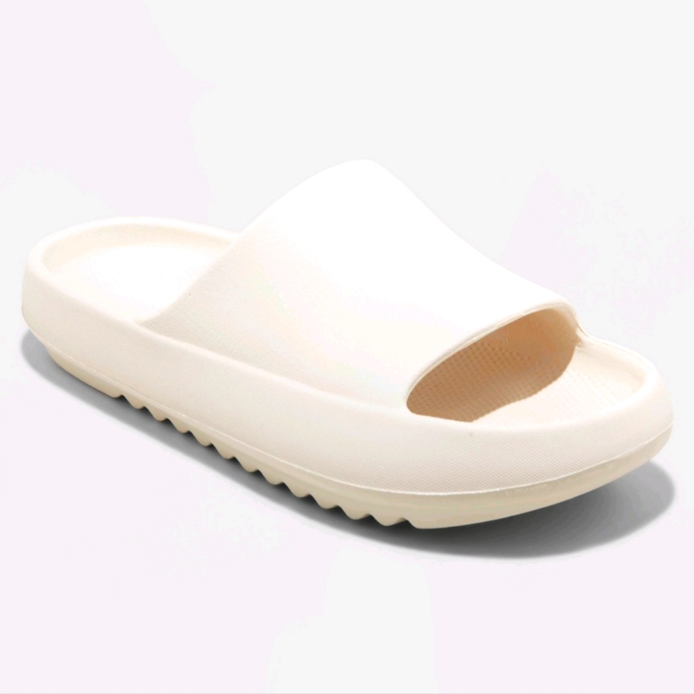 Women's Mad Love Star Slide Sandals size 9 off-white - Picture 5 of 6